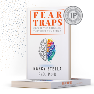 dr Nancy Stella fear traps book designed by big star production group