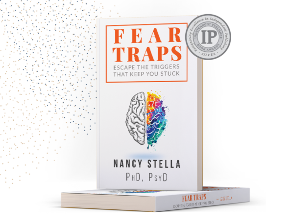 dr Nancy Stella fear traps book designed by big star production group
